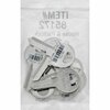 Hillman Traditional Key Padlock Key Blank M15 Single For Master Locks, 10PK 85172